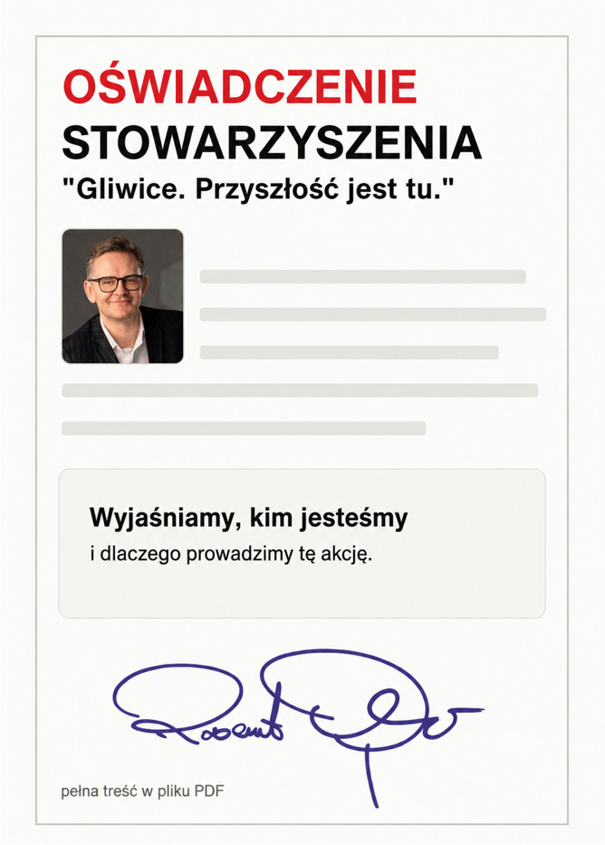 Miniatura oświadczenia stowarzyszenia